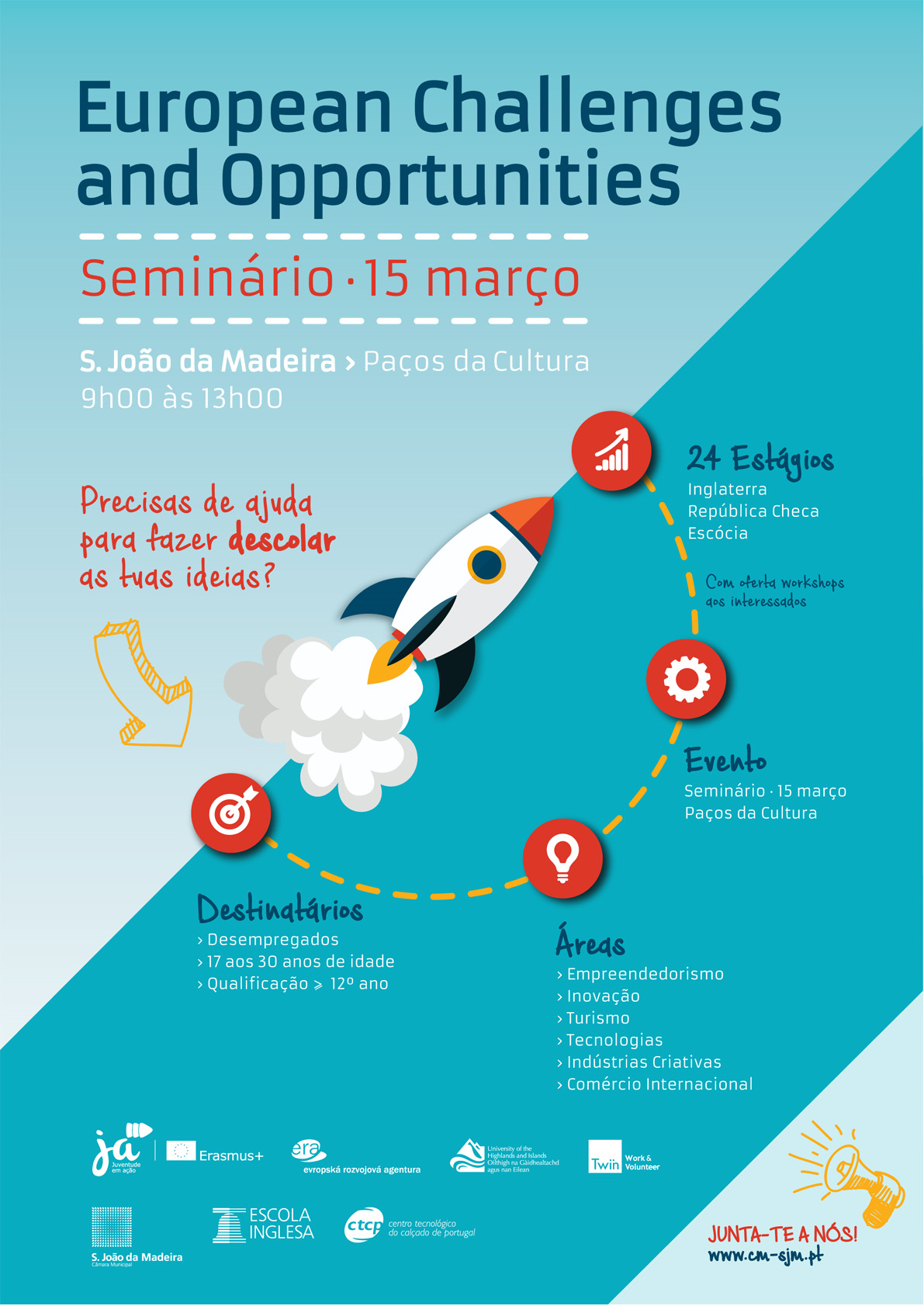 European Challenges & Opportunities apresentado em São João da Madeira