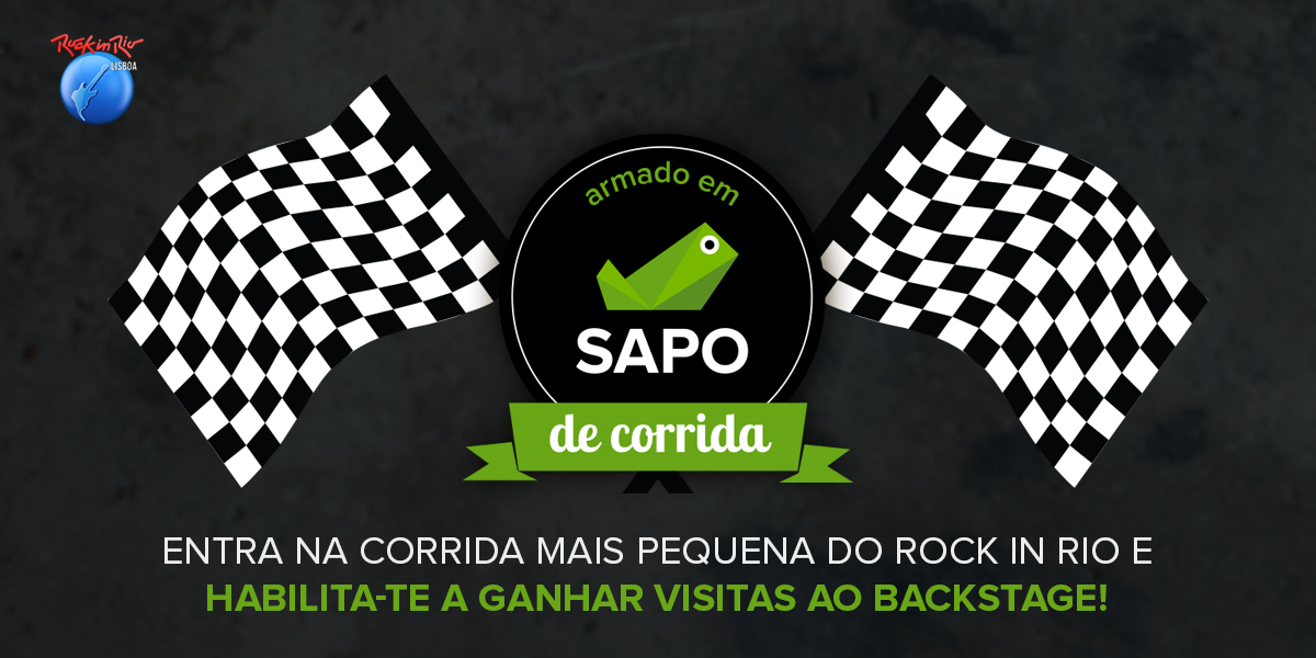SAPO promove “Corrida mais Pequena do Rock in Rio”.