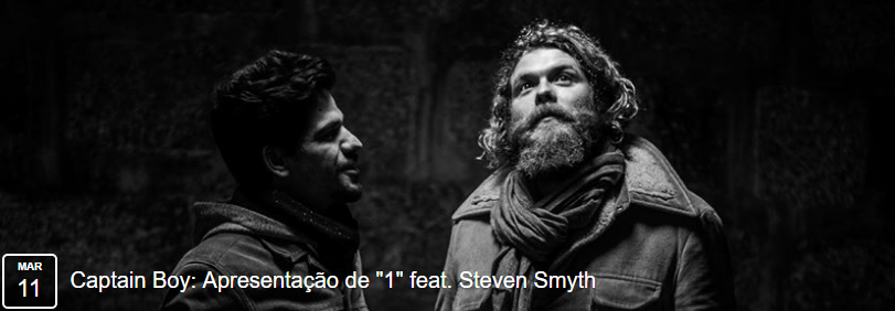 Captain Boy convida Steve Smyth em concerto no MusicBox