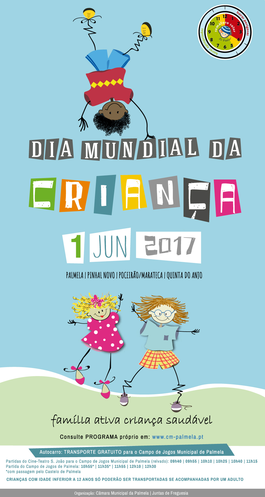 Palmela celebra o Dia Mundial da Criança com inúmeras actividades