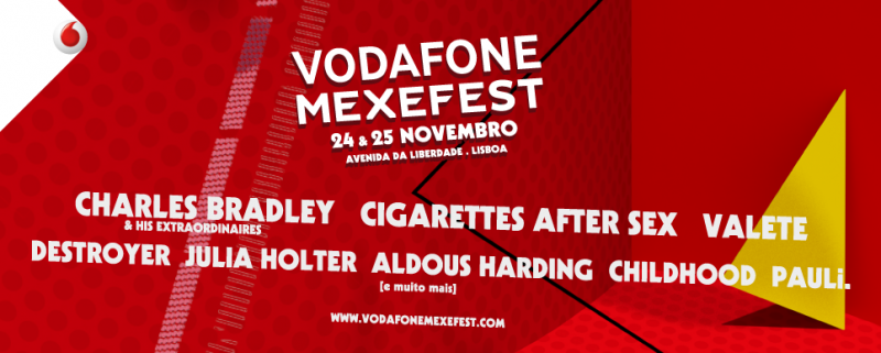Novas confirmações para o Vodafone Mexefest
