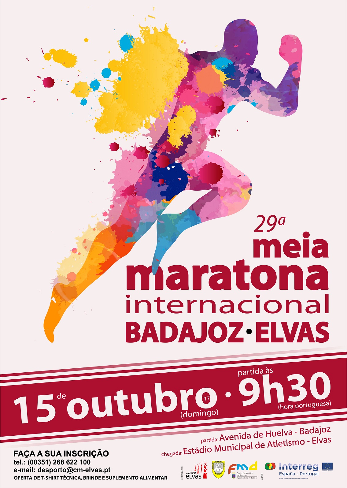 Meia Maratona Internacional Badajoz/Elvas regressa em Outubro!