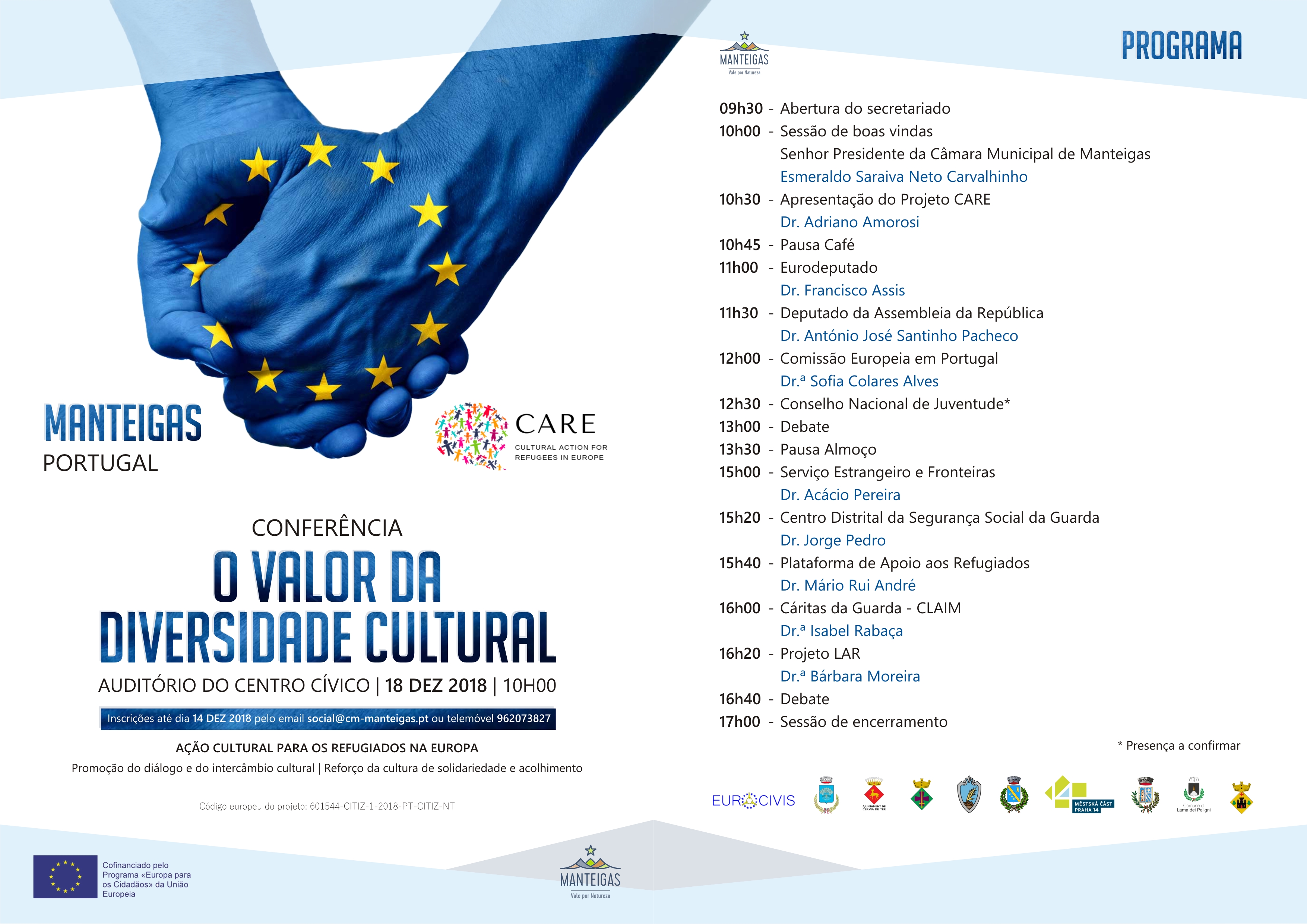 Conferência “O valor da diversidade cultural”, em Manteigas