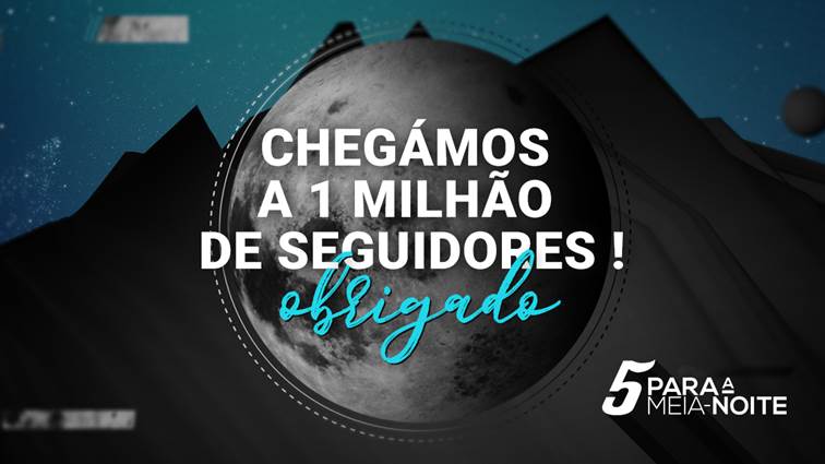 ‘5 para a Meia-Noite’ alcança 1 milhão de seguidores no Facebook