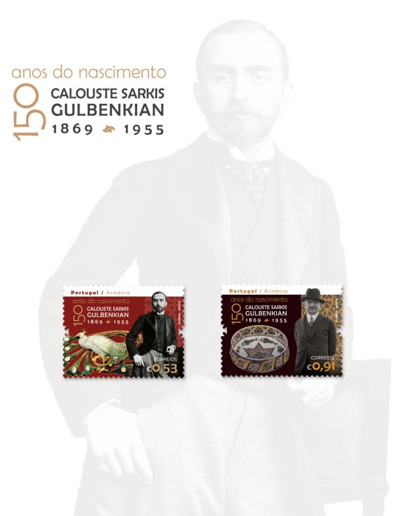 Portugal e Arménia celebram 150 anos do nascimento de Calouste Gulbenkian