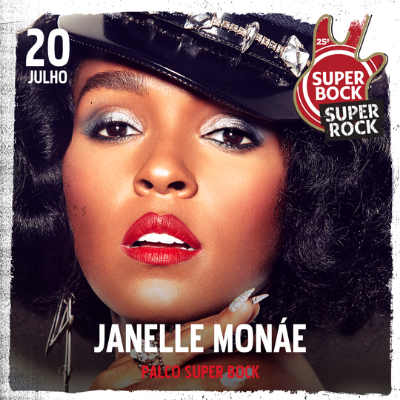 Janelle Monáe no Super Bock Super Rock