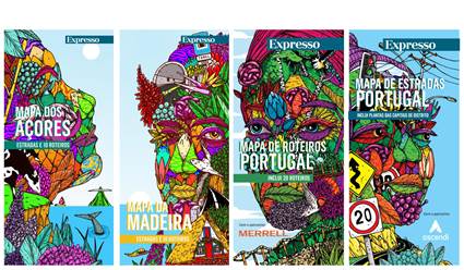 Expresso lança hoje colecção de mapas de Portugal