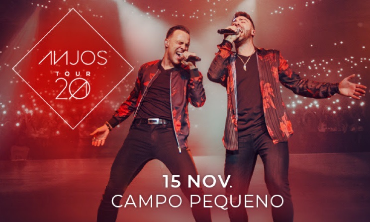 Anjos celebram 20 anos de carreira com concerto no Campo Pequeno