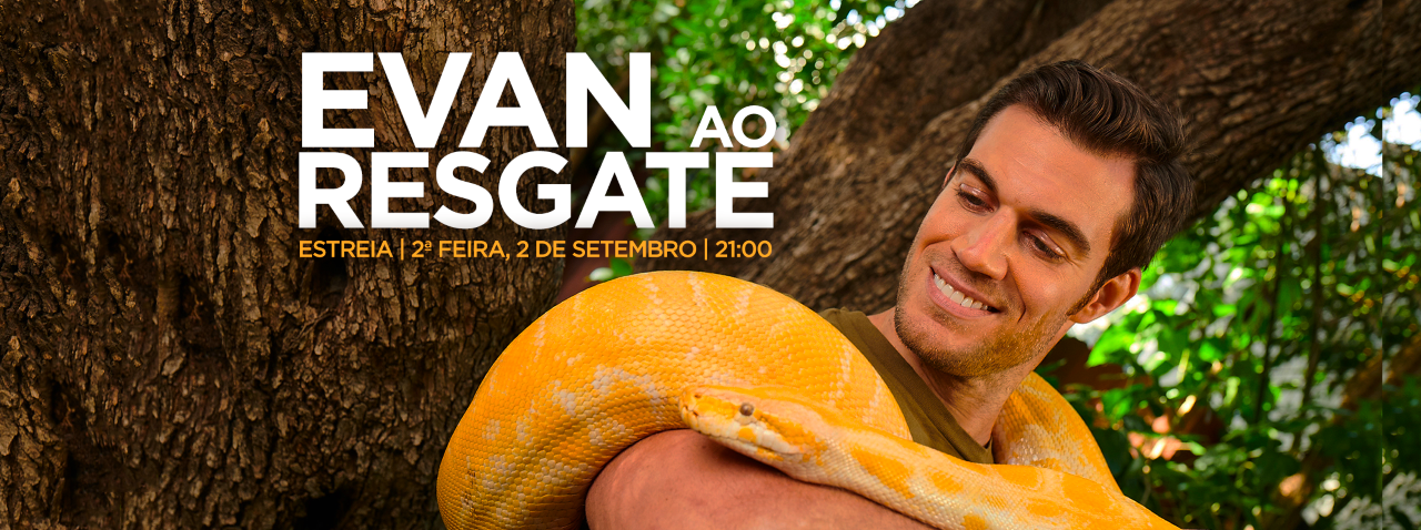 ‘Evan ao Resgate’ estreia no Discovery Channel