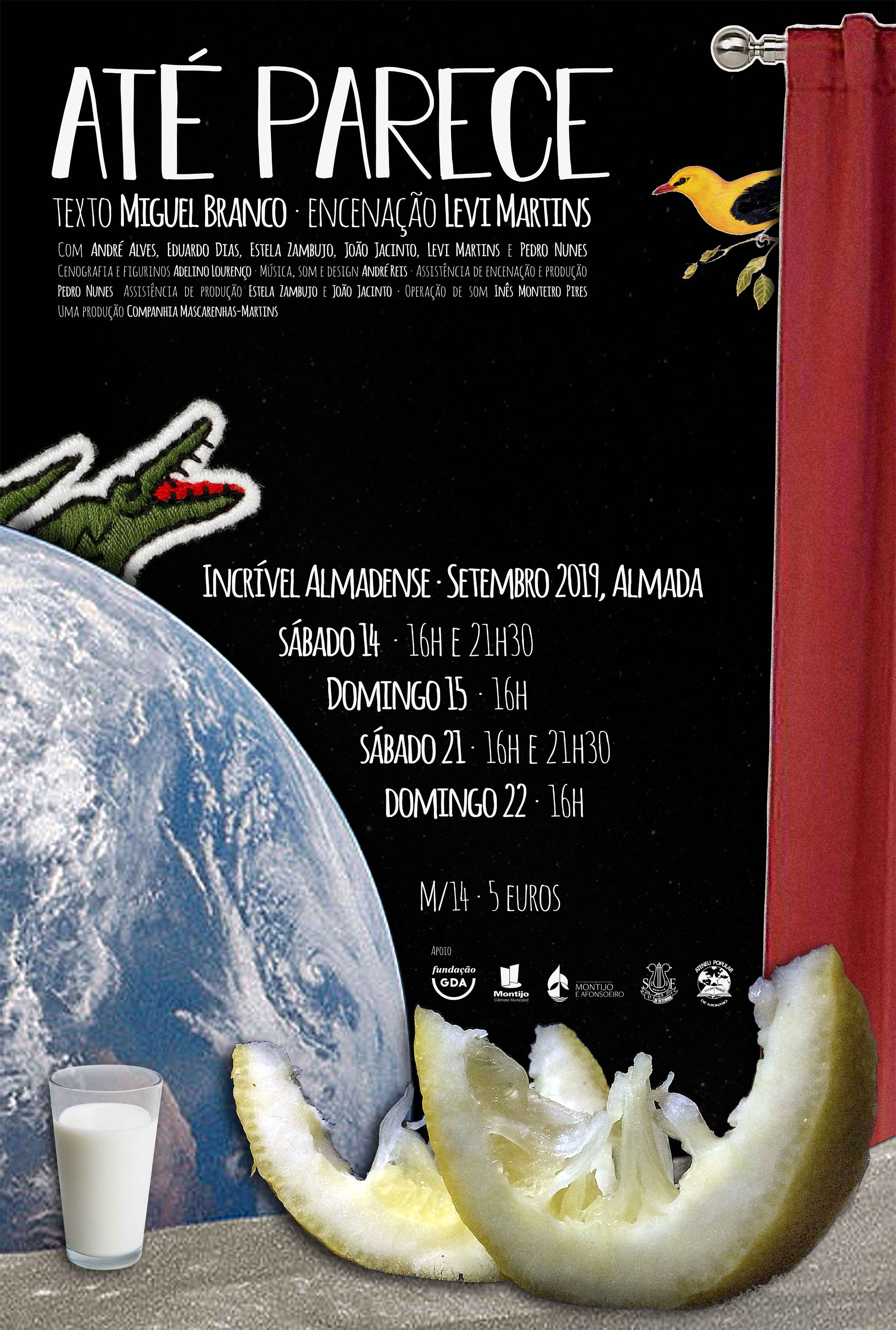 Companhia Mascarenhas-Martins apresenta ‘Até Parece’, em Almada