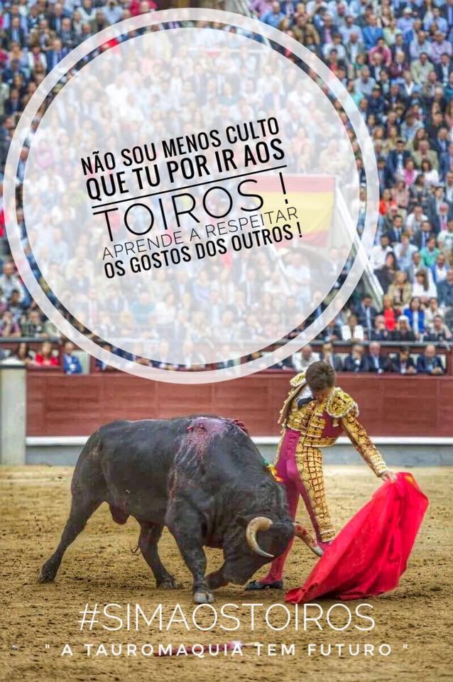 Criaram o movimento Sim Aos Toiros e defendem que a tauromaquia “cria bons seres humanos”
