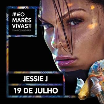 Jessie J actua no MEO Marés Vivas