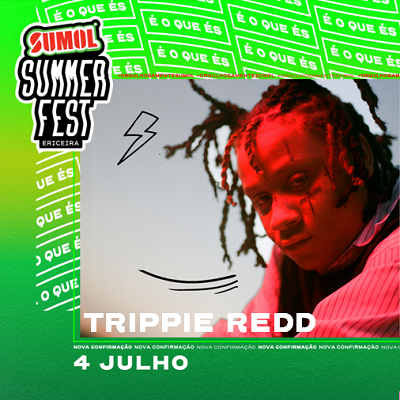 Trippie Redd actua no Sumol Summer Fest