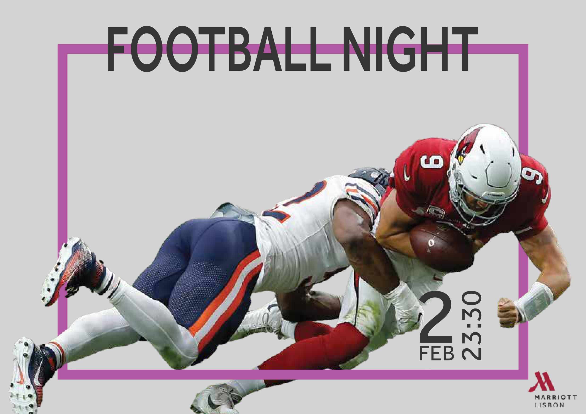 Lisbon Marriott Hotel com programa para o Super Bowl