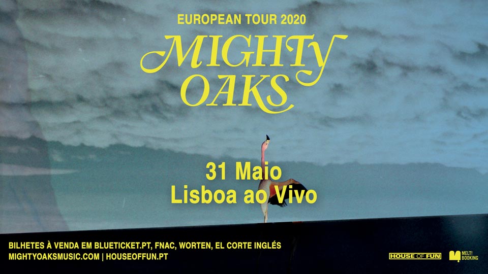 Mighty Oaks anunciam concerto em Lisboa