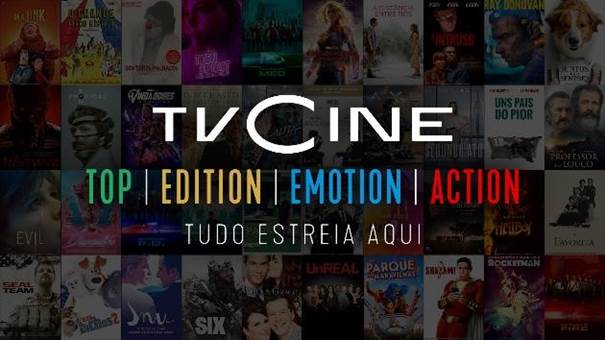 Canais TVCine mudam de nome a 14 de Janeiro