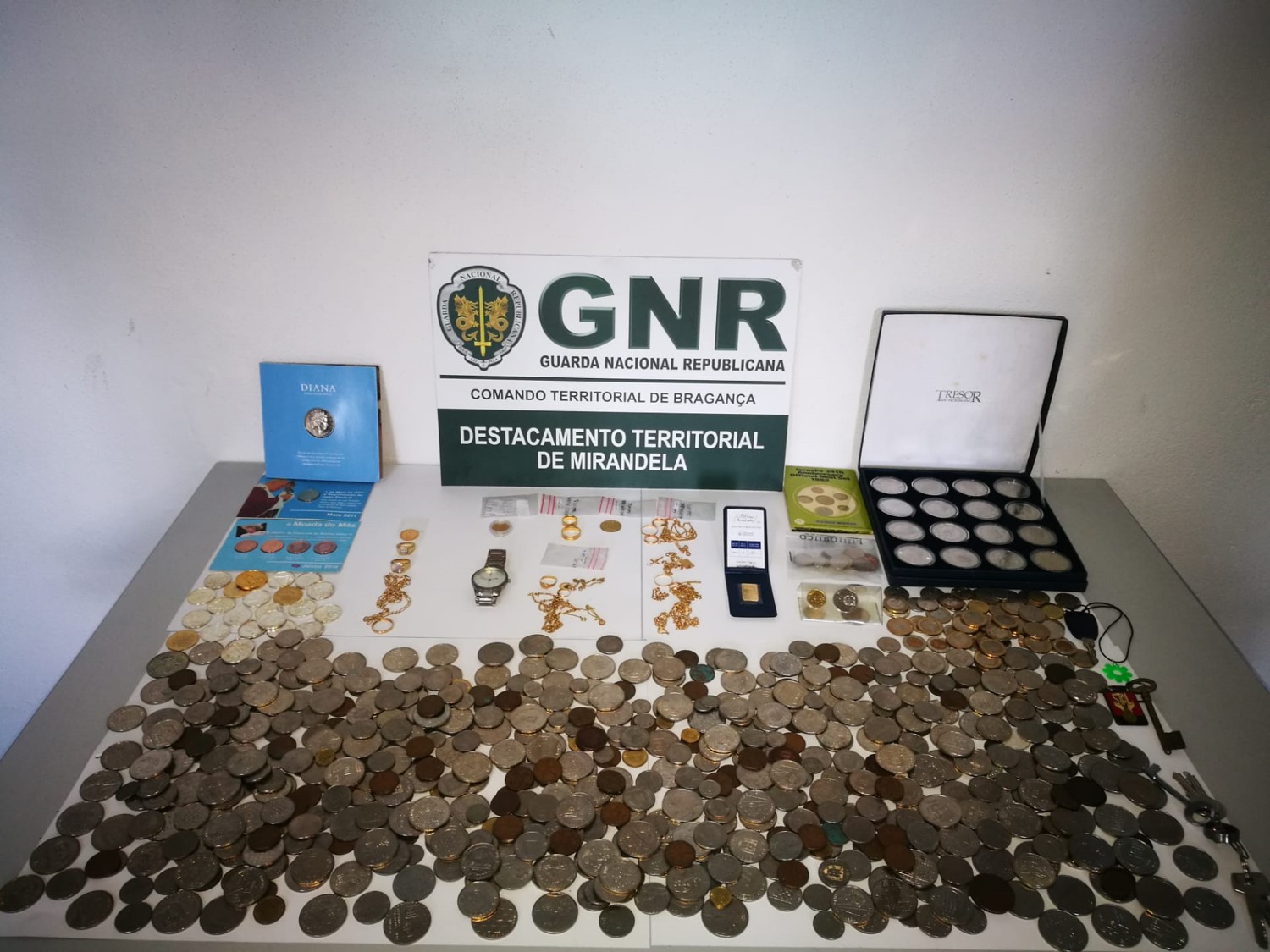 Mirandela: GNR recuperou bens roubados em residências