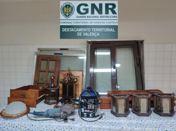Melgaço: GNR recuperou material que um homem roubou