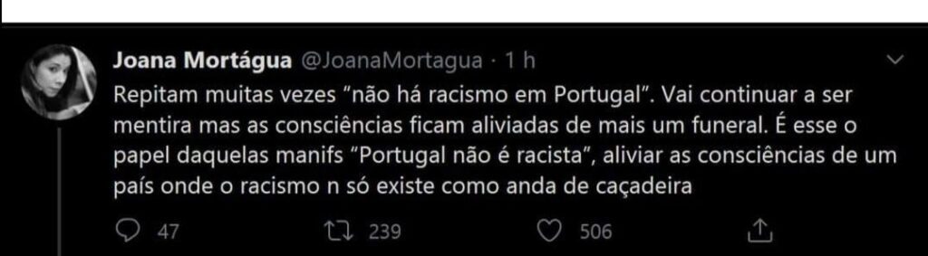 André Ventura acusa Bloco de Esquerda: “Adora estas tragédias para espalhar as suas habituais distorções ideológicas! Portugal não é racista!”