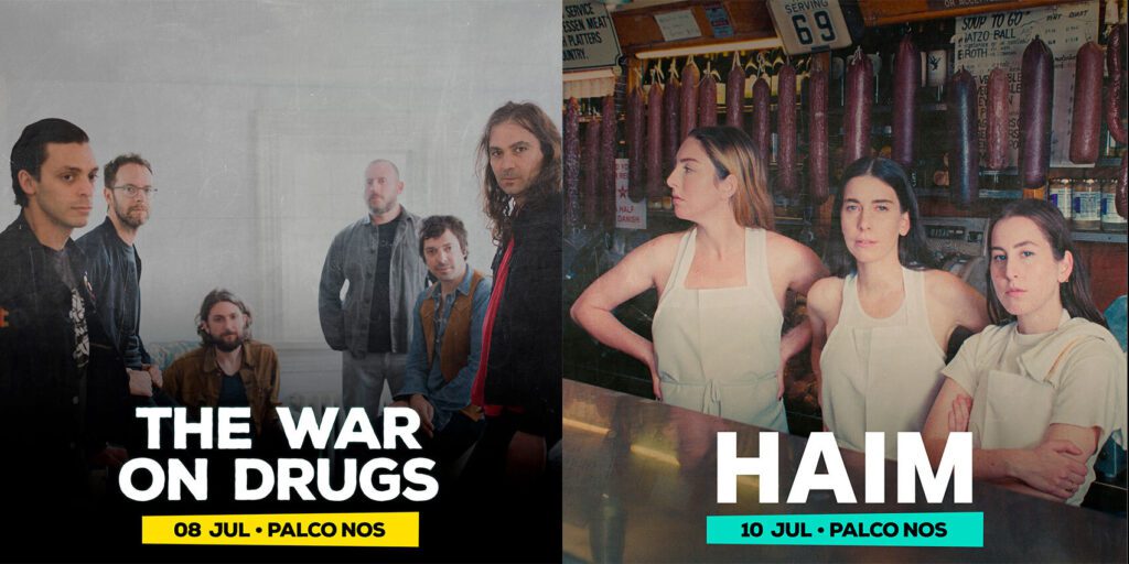 The War on Drugs e Haim são as mais recentes confirmações no NOS Alive