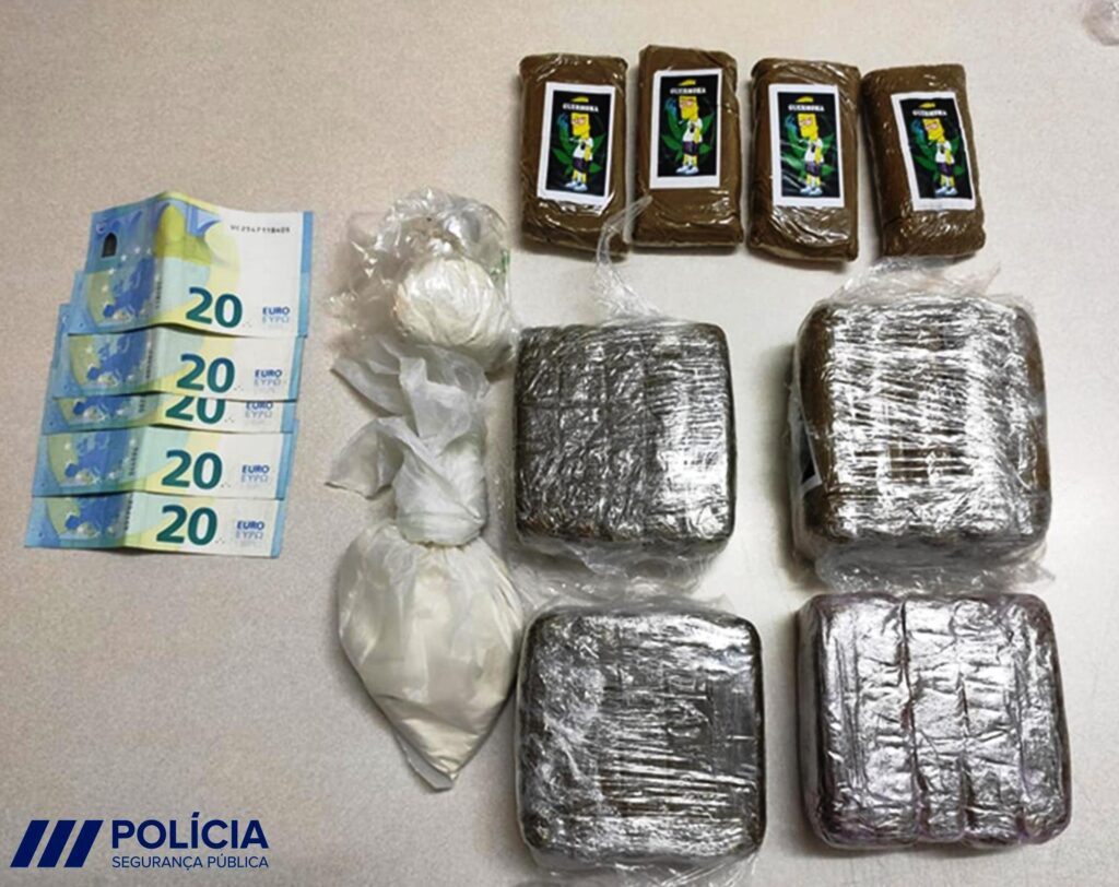 Oeiras: Detido por tráfico de droga e mais de 6 mil doses apreendidas