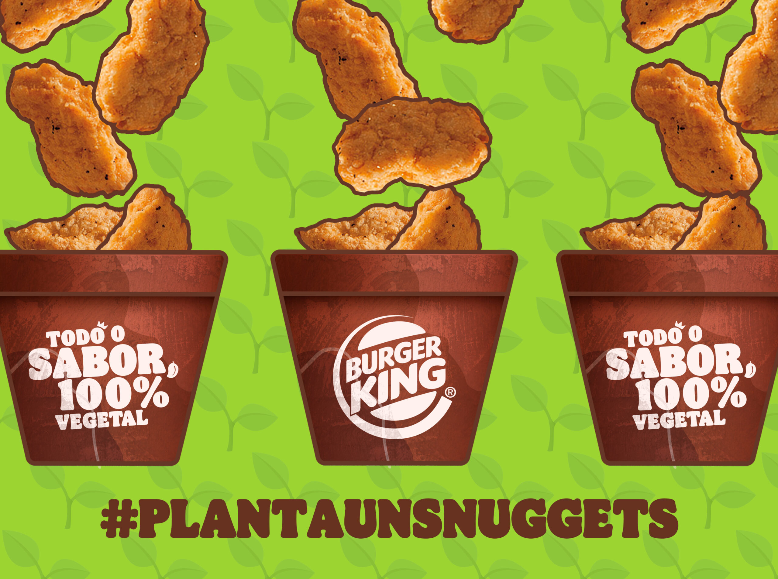 Burger King vai oferecer vasos com nuggets vegetais, a todos os clientes em Portugal