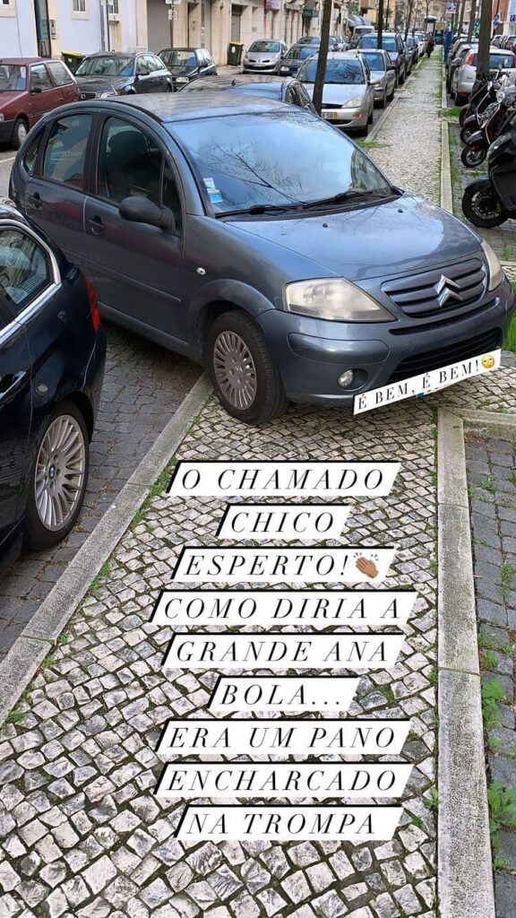 Sofia Ribeiro irritada com condutor: “Era um pano encharcado na tromba”