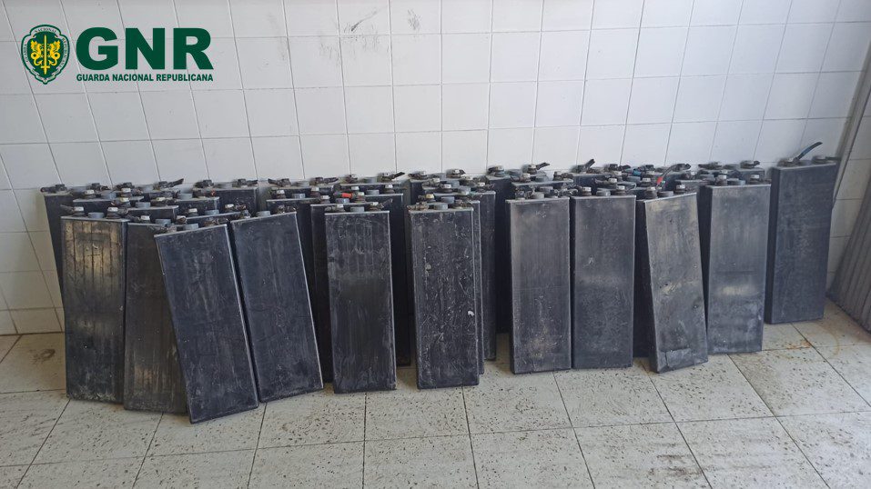 Alenquer: 2 detidos por furto de baterias