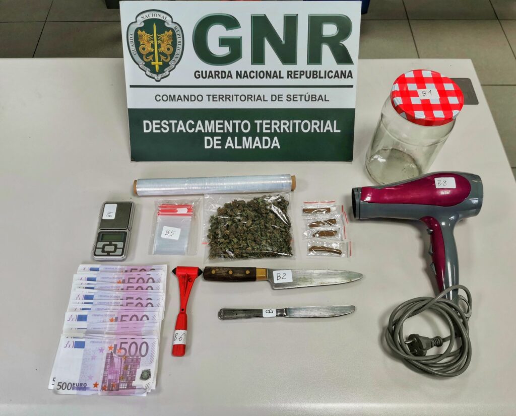 Seixal: Detido por tráfico de estupefacientes e passagem de moeda falsa