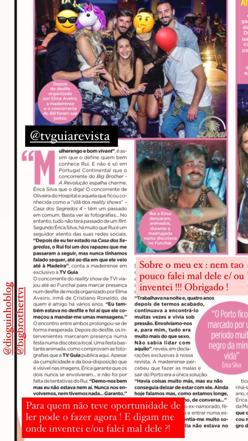 Big Brother: Rui Pedro chama Érica de estúpida…e ela mostra mensagens dele a tentar engatá-la