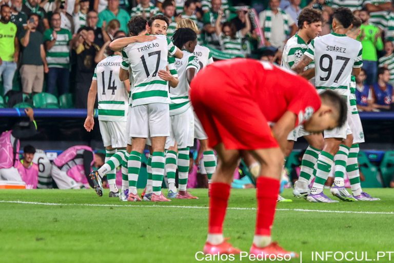 Sporting entra a vencer na Champions com goleada em Alvalade