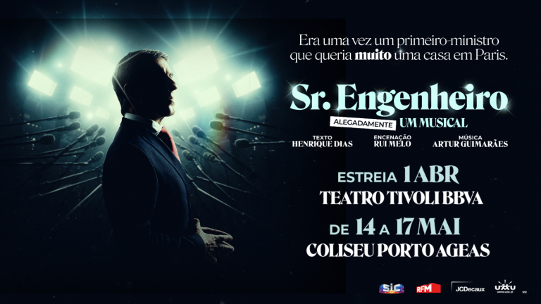 José Sócrates: “Sr. Engenheiro – Alegadamente Um Musical” chega em abril e promete polémica, humor e muita música