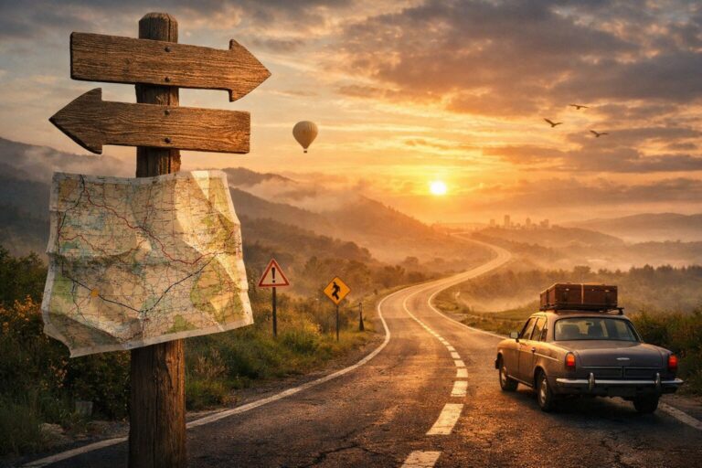 Os caminhos que não vêm no mapa (e ainda bem)
