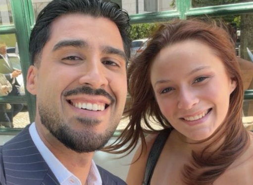 Eva, vencedora do Secret Story 10, entrevistada por Léo Caeiro na CMTV após almoço divulgado nas redes