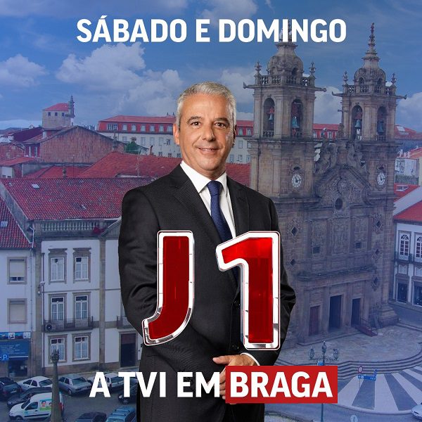 TVI emite Jornal da Uma em directo de Braga
