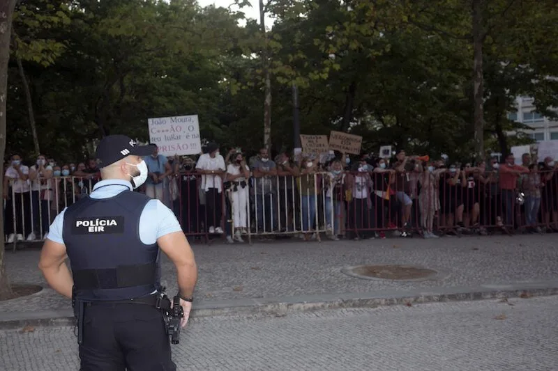 Manifestação juntou centenas de pessoas anti-touradas em Lisboa