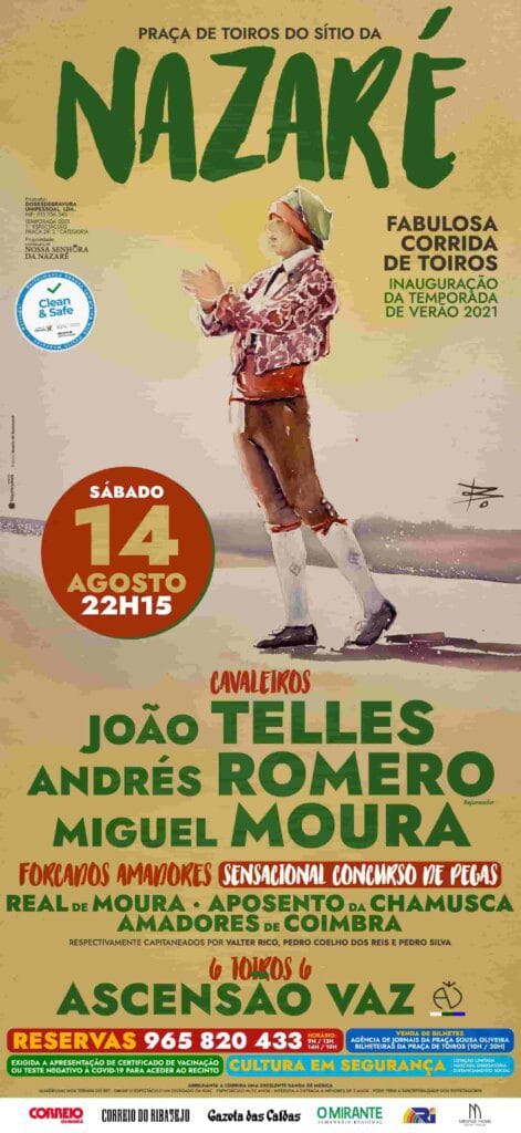 Nazaré: Agosto com dois cartéis de postín