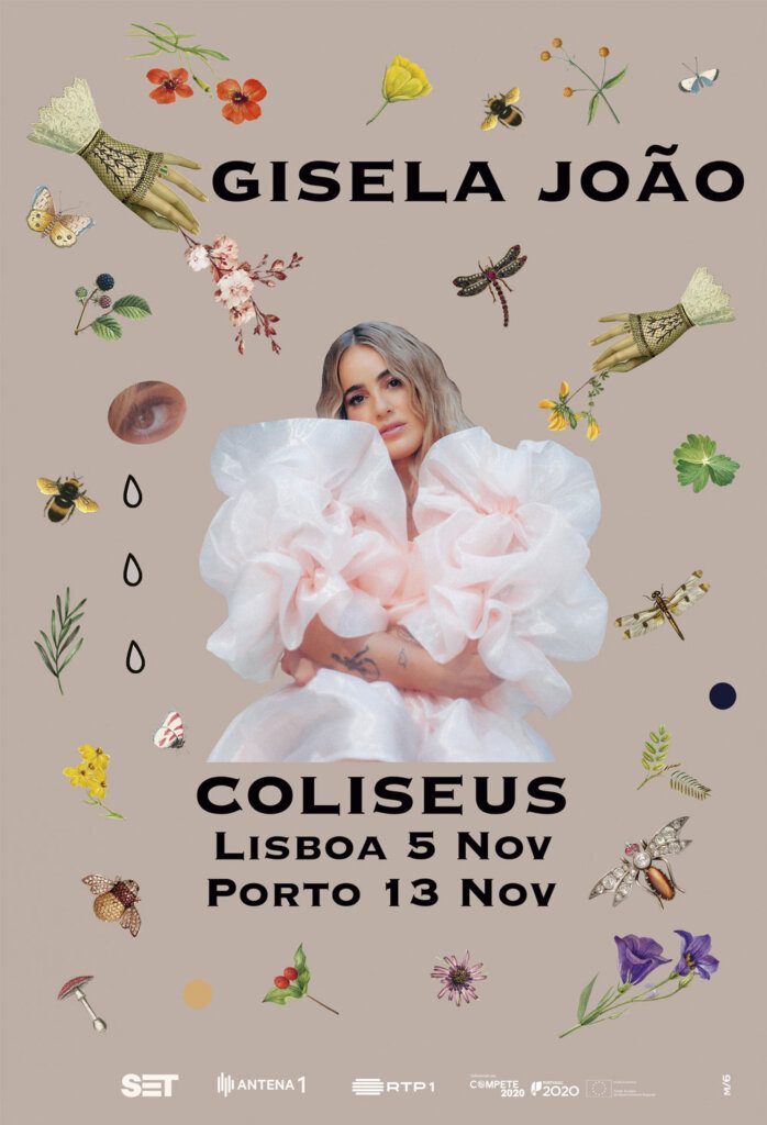 Gisela João actua nos Coliseus, em Novembro