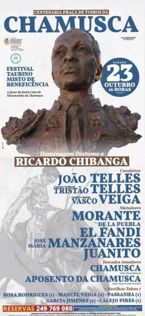 Chamusca: Homenagem a Ricardo Chibanga a 23 de Outubro