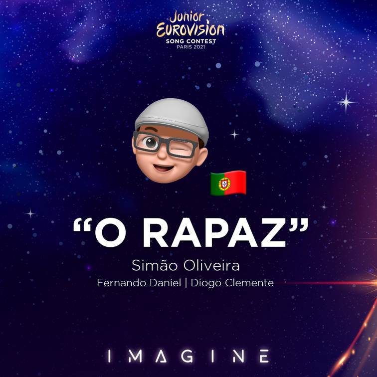 Simão Oliveira representa Portugal no Junior Eurovision Song Contest