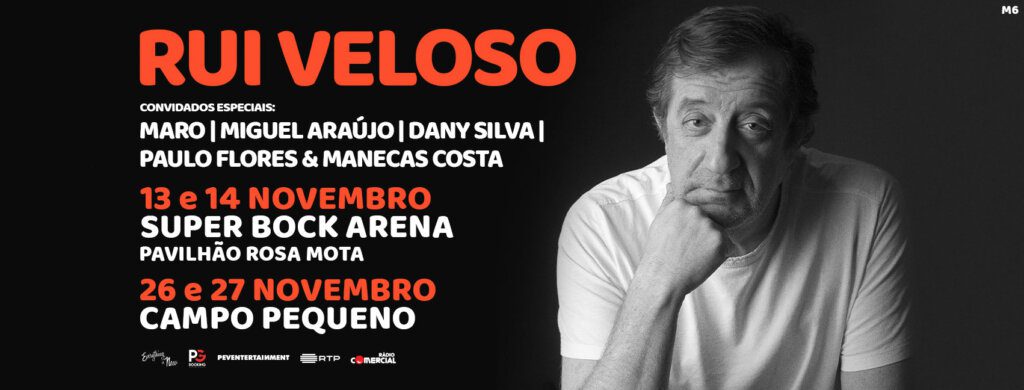 Rui Veloso anuncia convidados para os concertos de Porto e Lisboa