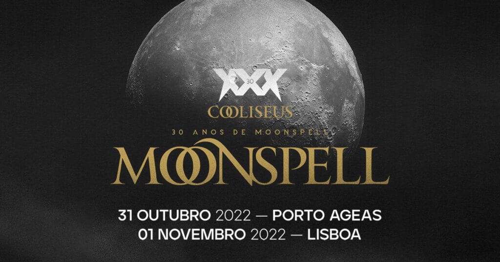 Moonspell anuncia digressão internacional e concertos nos Coliseus
