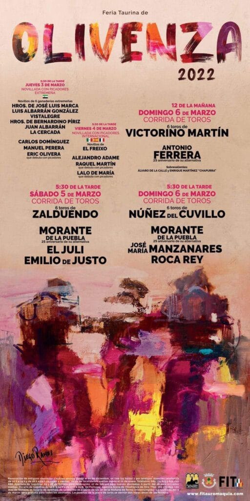 Oficializada a Feira Taurina de Olivenza