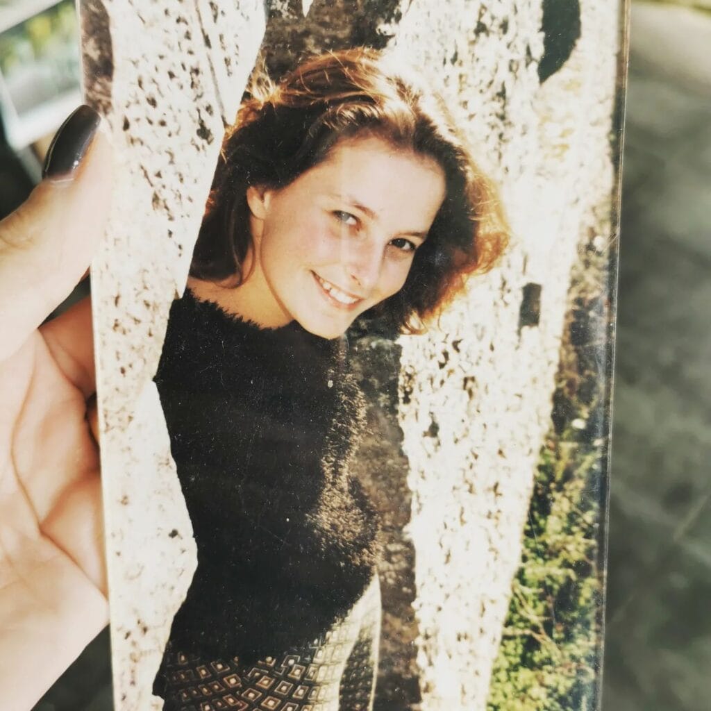 Cristina Ferreira com 15 anos de idade