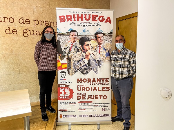 Morante, Urdiales e Justo em Brihuega a 23 de Abril