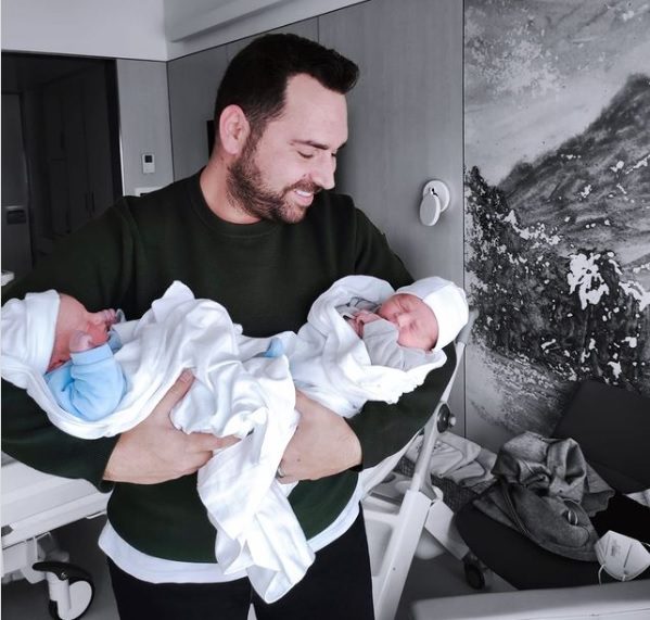 Marco Rodrigues foi hoje pai de gémeo e aumenta para 4 o número de filhos