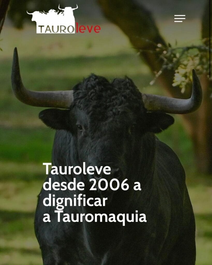 Tauroleve apresenta site: www.tauroleve.pt