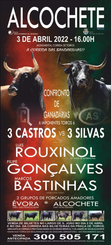 Rouxinol, Gonçalves e Bastinhas em Alcochete