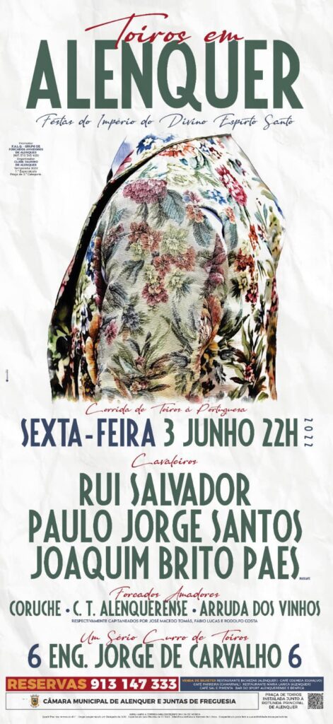 Rui Salvador, Paulo Jorge Santos e Brito Paes em Alenquer a 3 de Junho