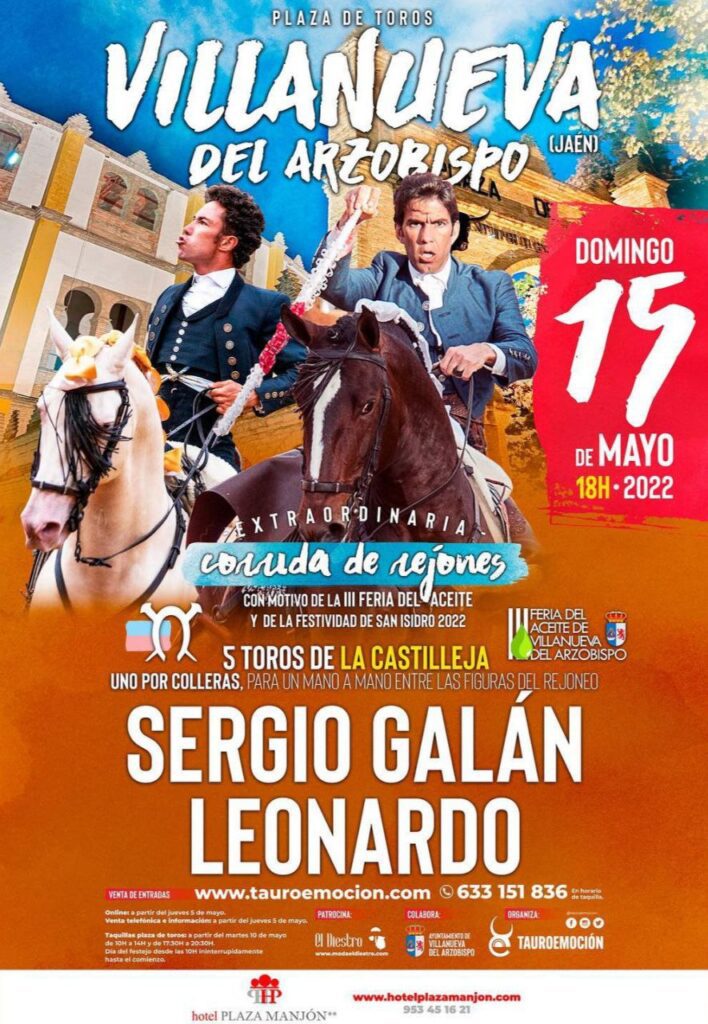 Mano-a-Mano entre Sergio Galán e Leonardo Hernández em Villanueva del Arzobispo